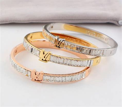 bracelet vuitton femme v|louis vuitton stainless steel bracelet.